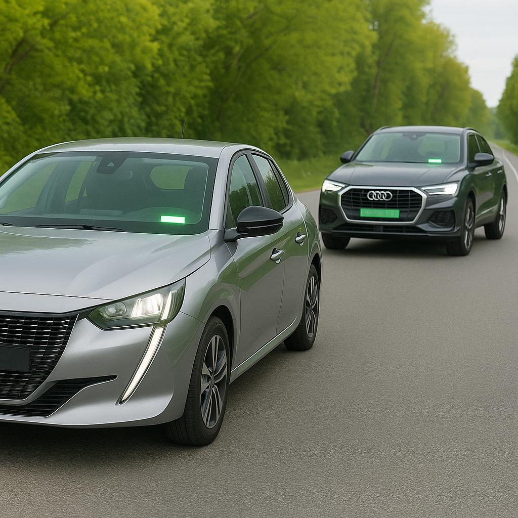 Dispositif lumineux de signalisation RS-L V1 pour véhicules